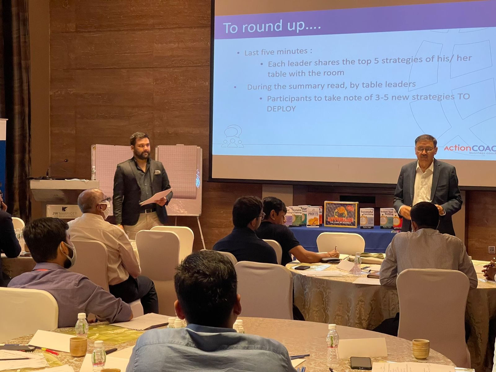 Business Coach Ratish Pandey In Session